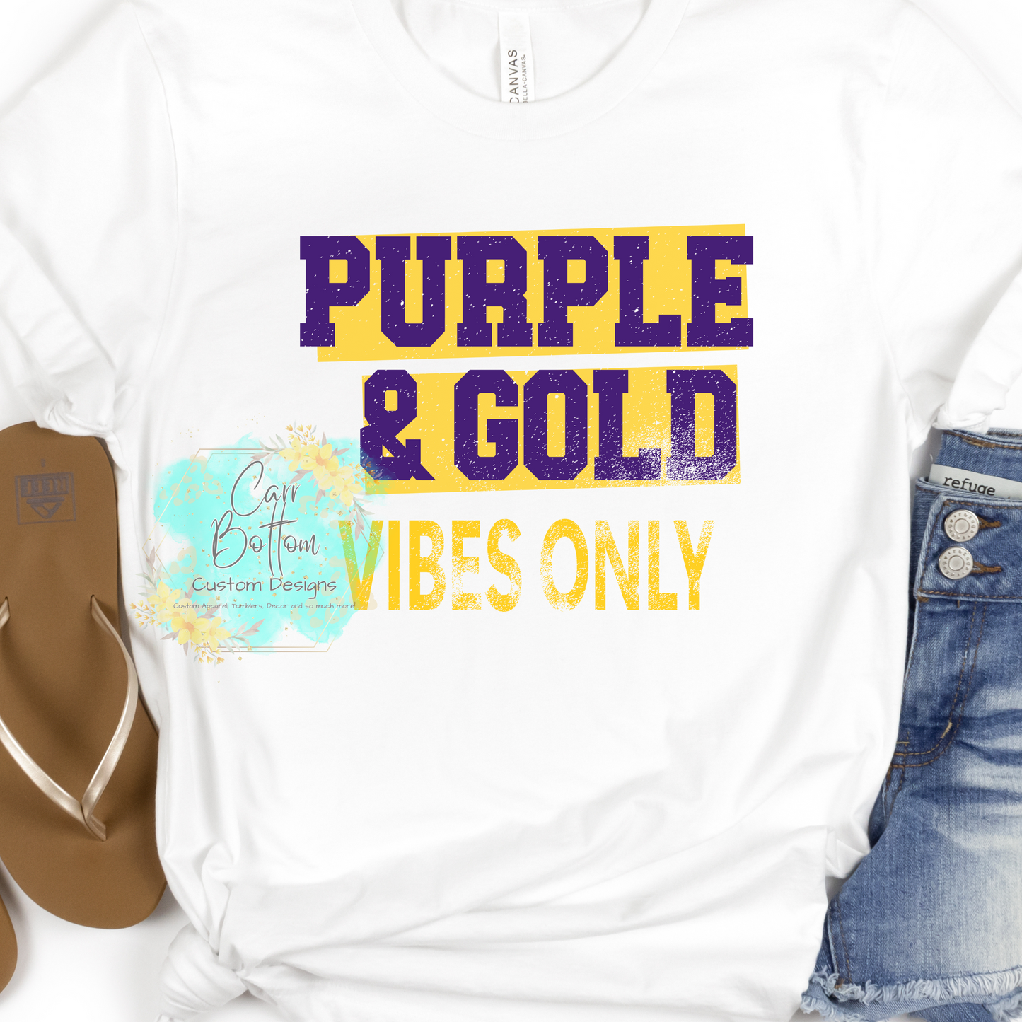 Purple and Gold Vibes Only