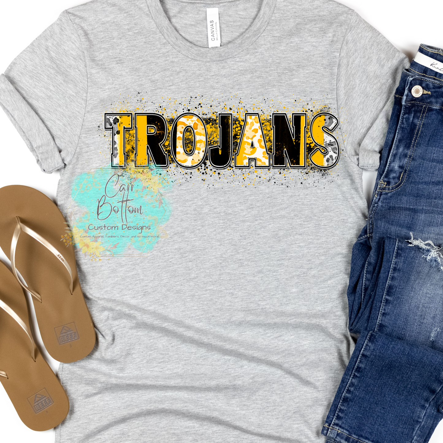 Faulkton Trojans Splatter