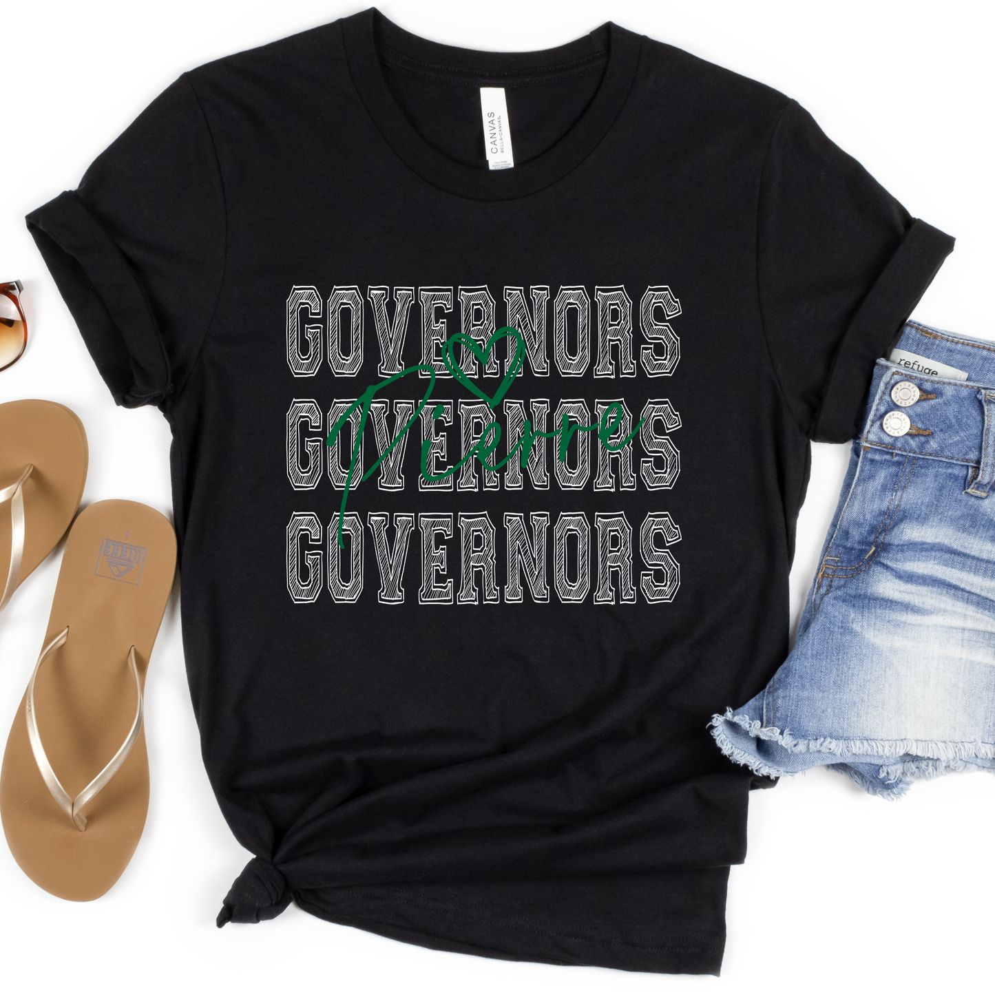 Governors Scribble White