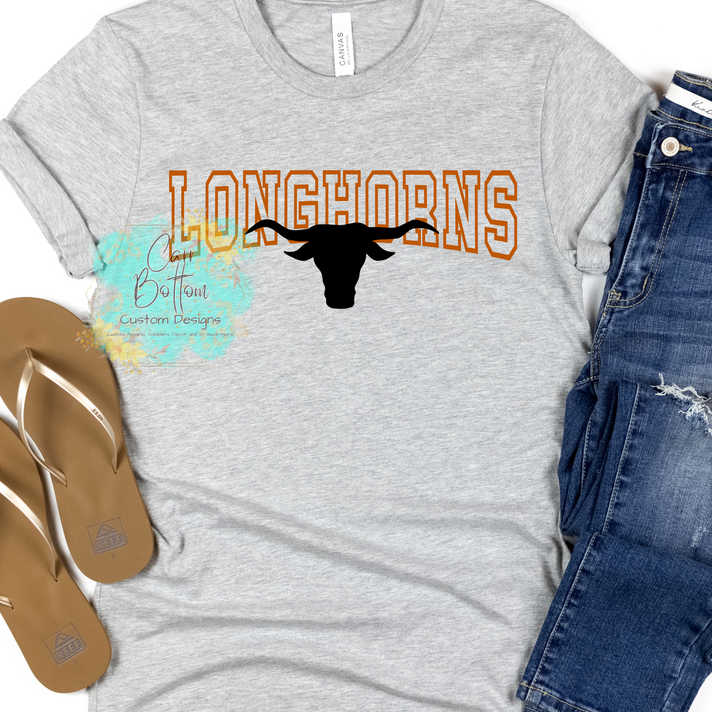 Longhorn Outline