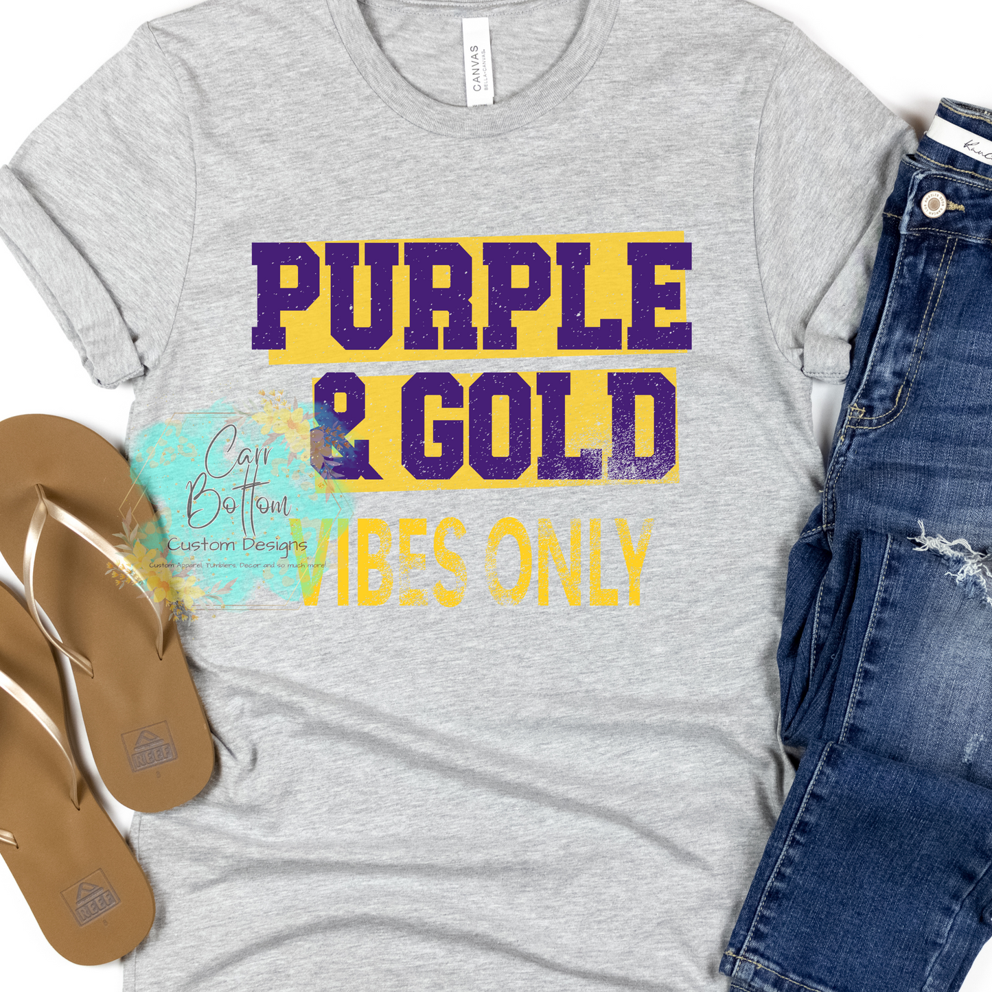Purple and Gold Vibes Only