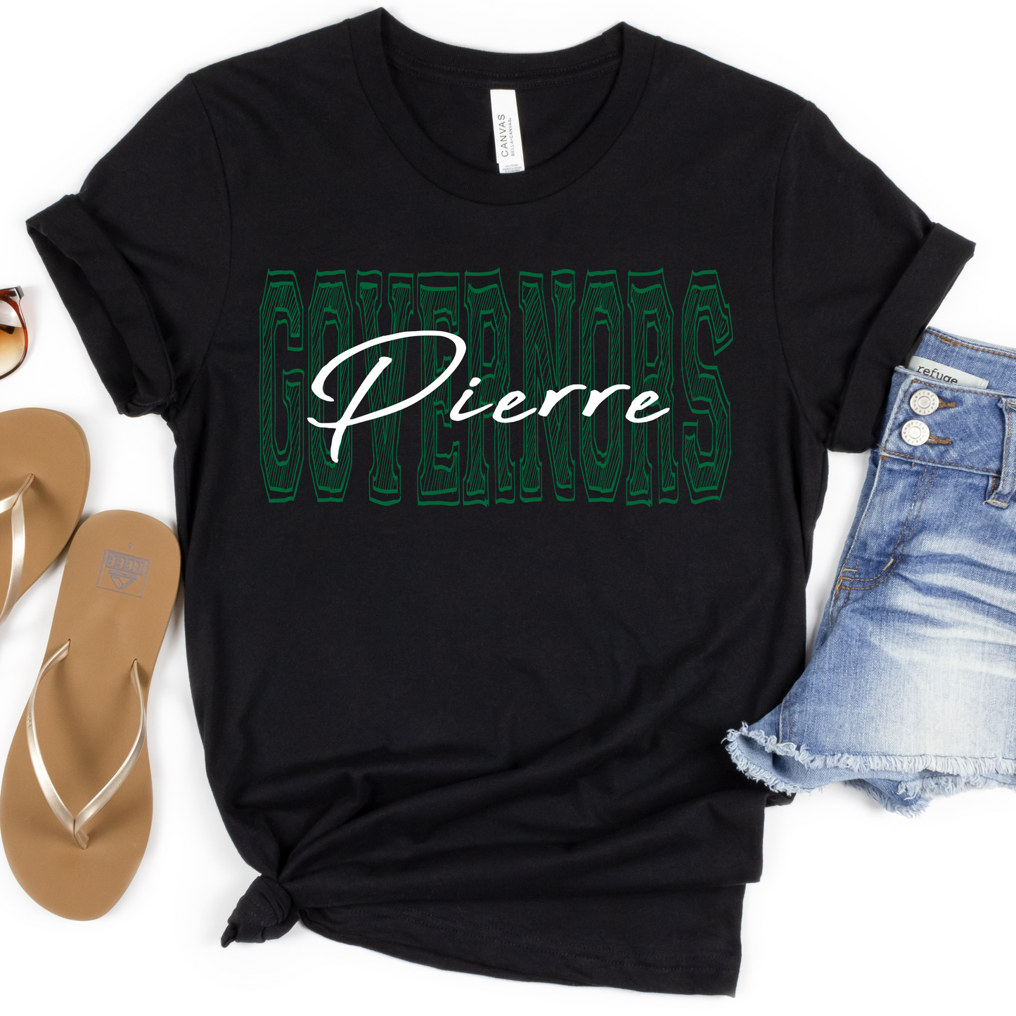 Pierre Governors Scribble Green