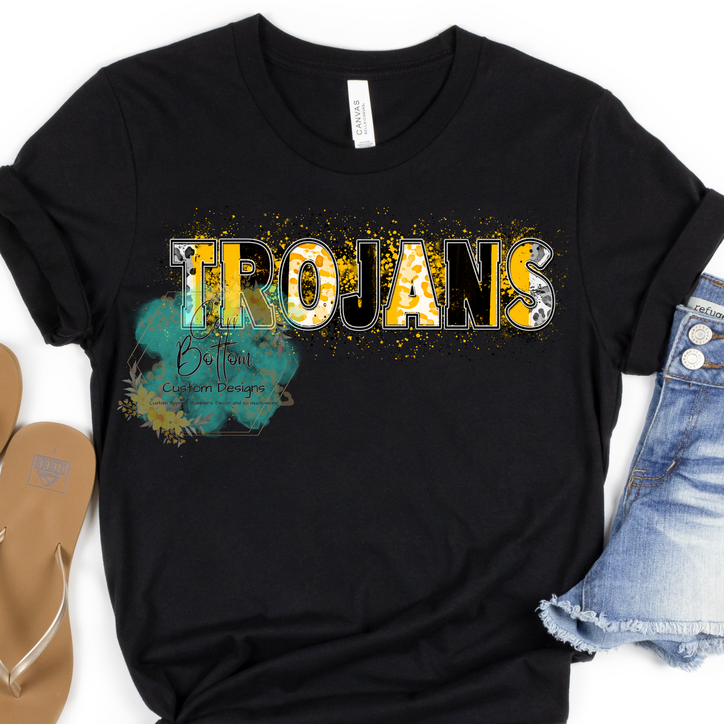 Faulkton Trojans Splatter