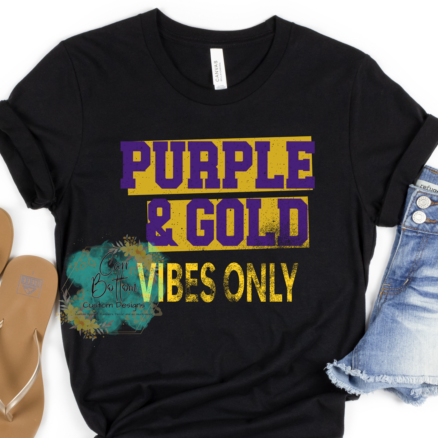 Purple and Gold Vibes Only