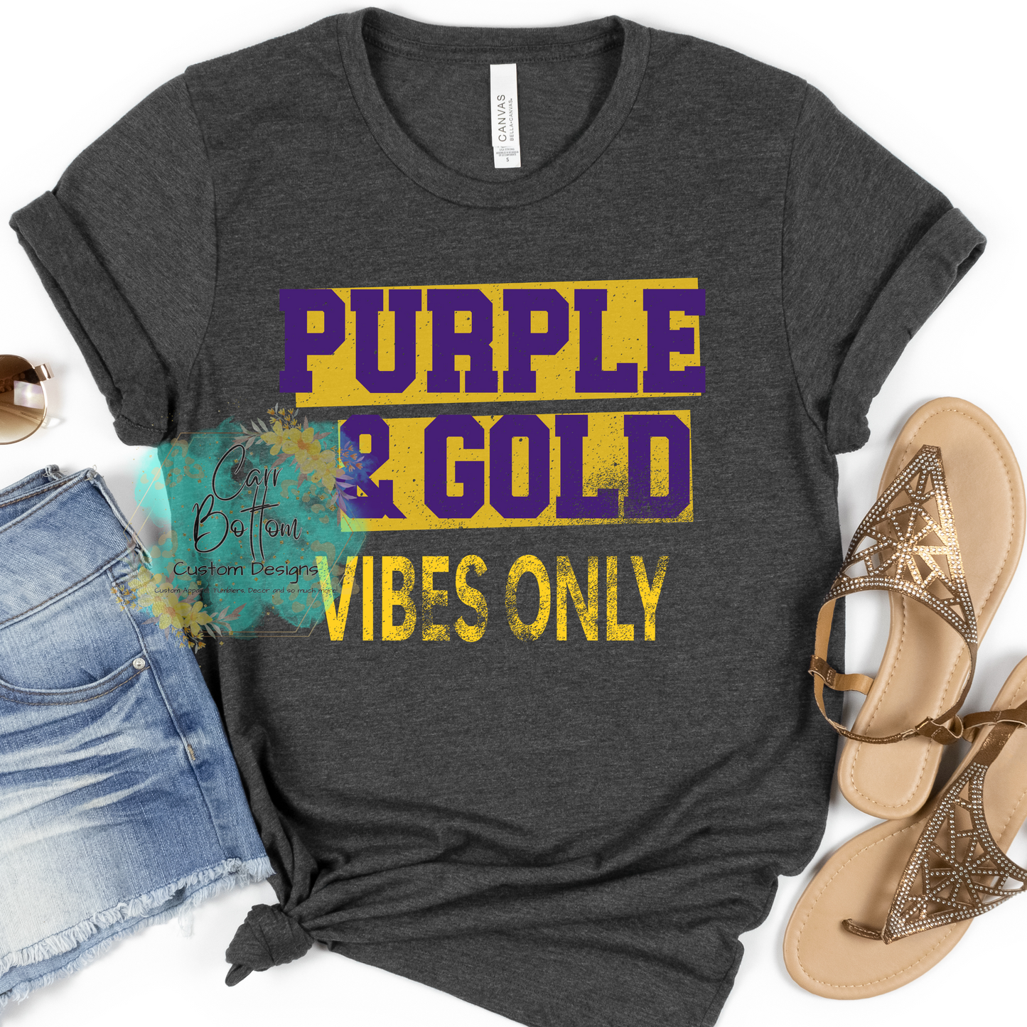 Purple and Gold Vibes Only