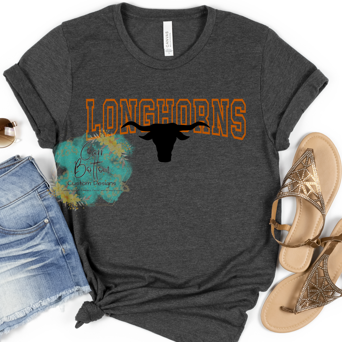 Longhorn Outline