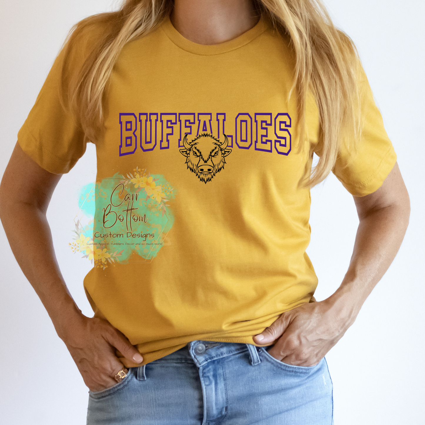 Buffaloes Outline