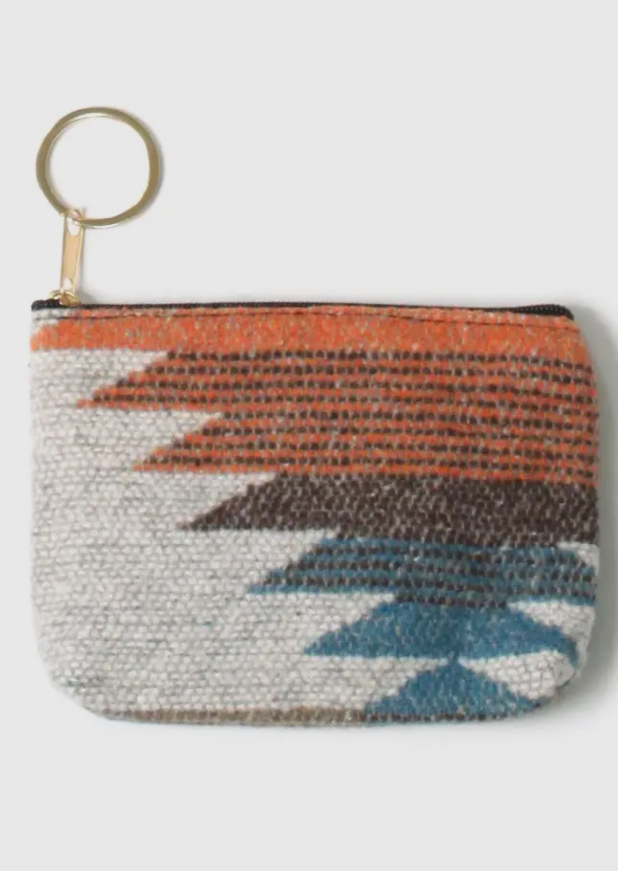 Western Print Coin & Card Pouch
