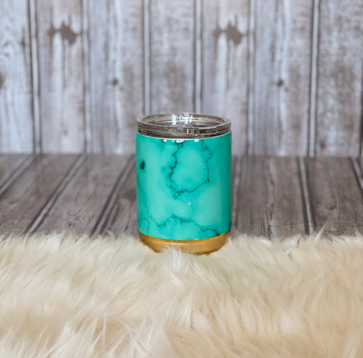 Turquoise marble