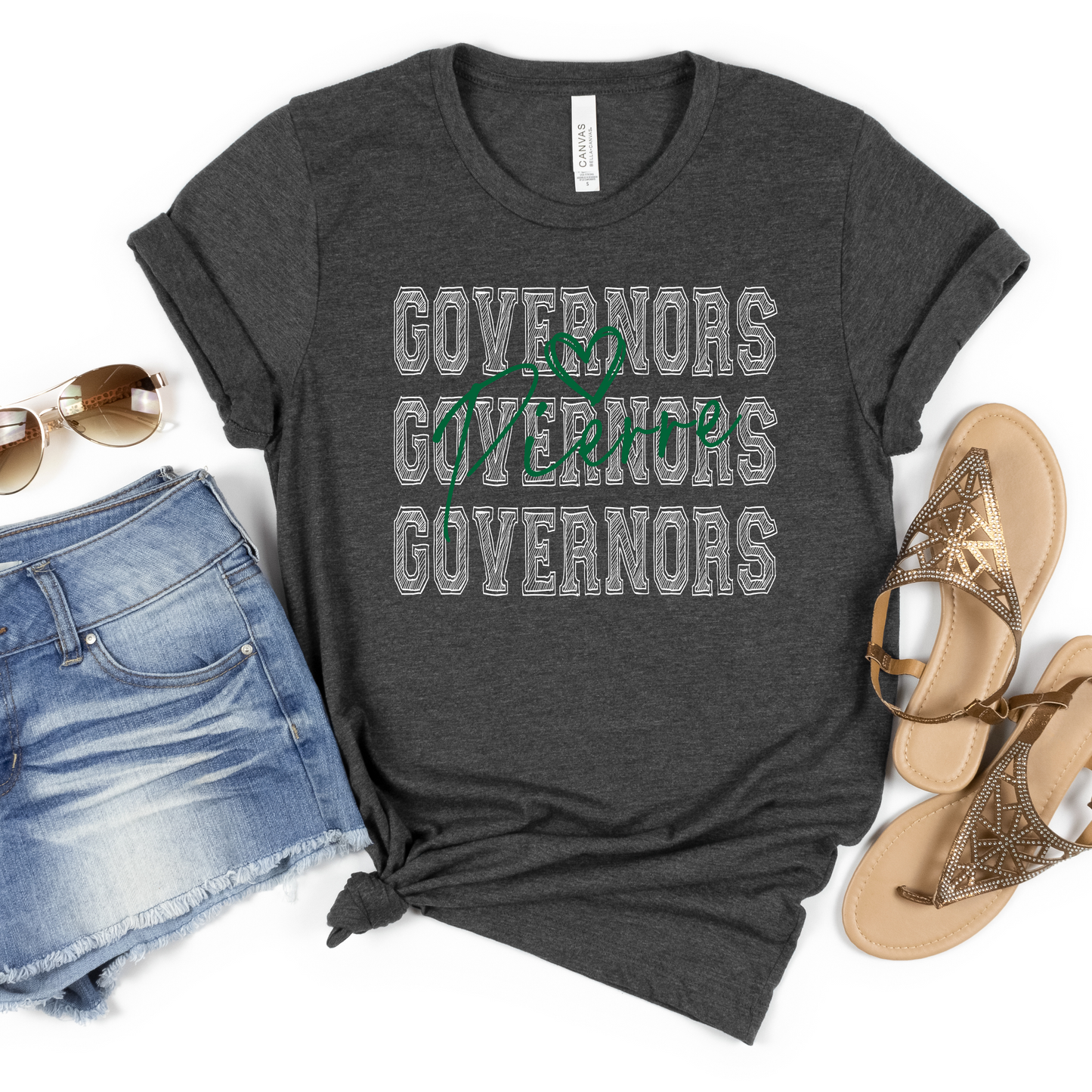 Governors Scribble White
