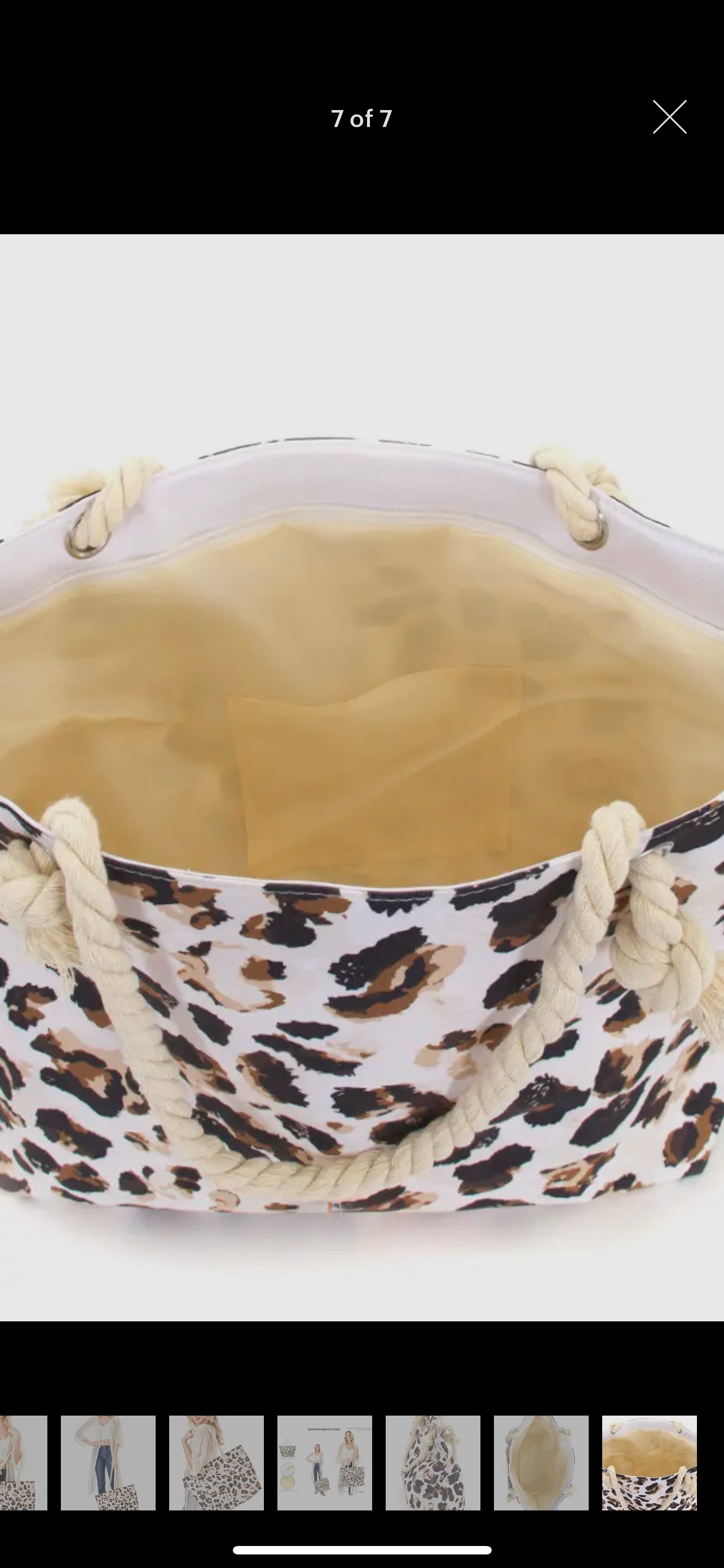 Leopard Beach/Tote Bag
